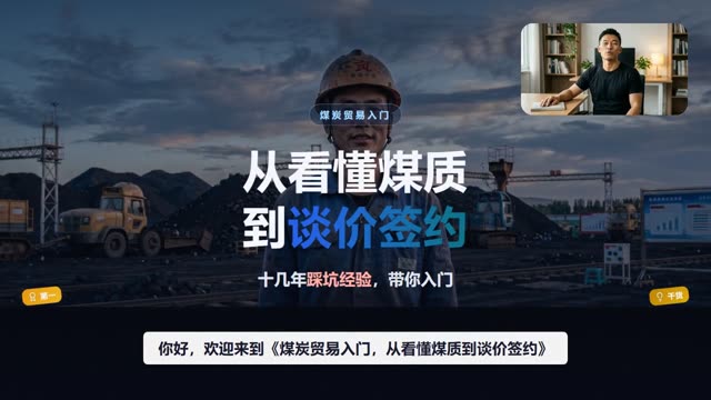煤炭贸易入门序章封面